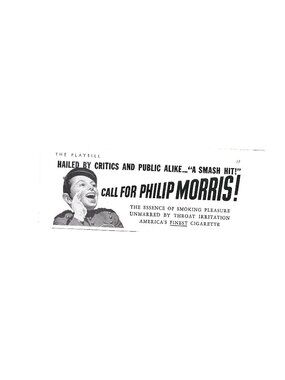 Print Ad Philip Morris Americas Finest Cigarette Smoking Pleasure Vintage 1942